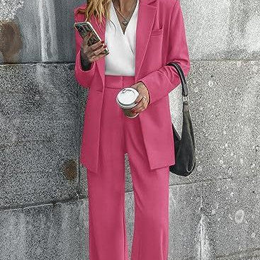 Pants and blazer set