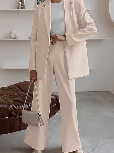 Pants and blazer set