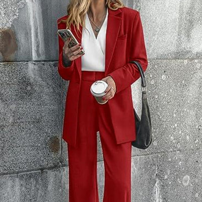 Pants and blazer set