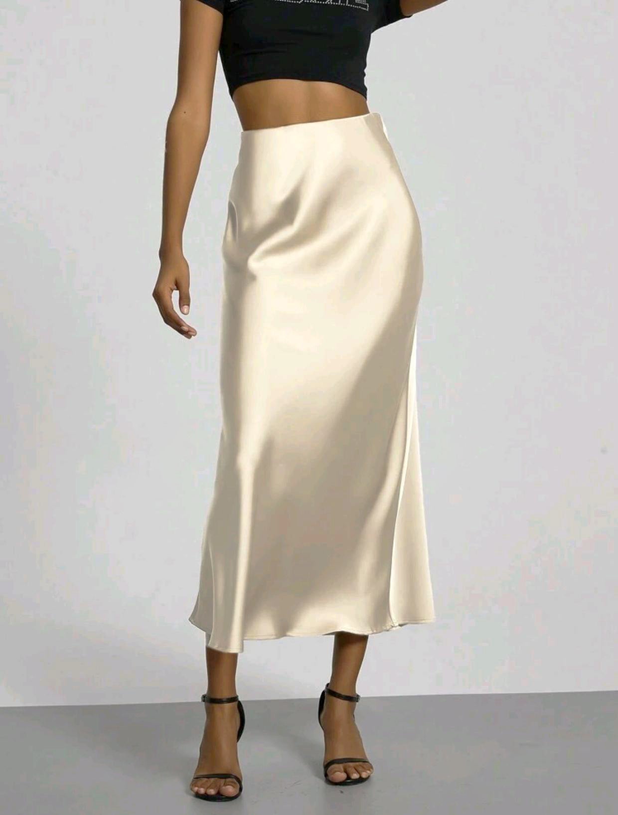 Satin Skirt
