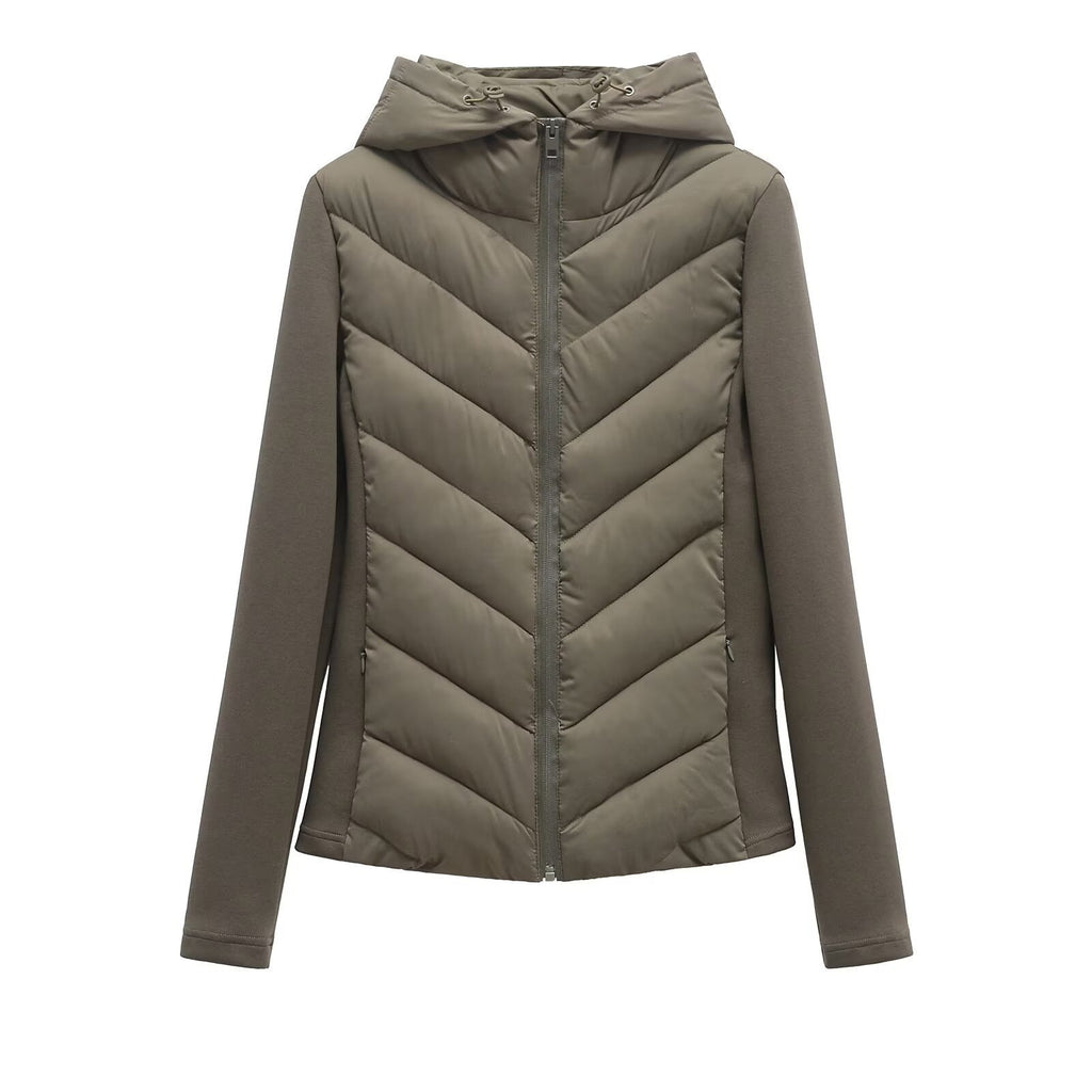 Fitted jacket for autumn and winter