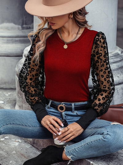 Long sleeve blouse