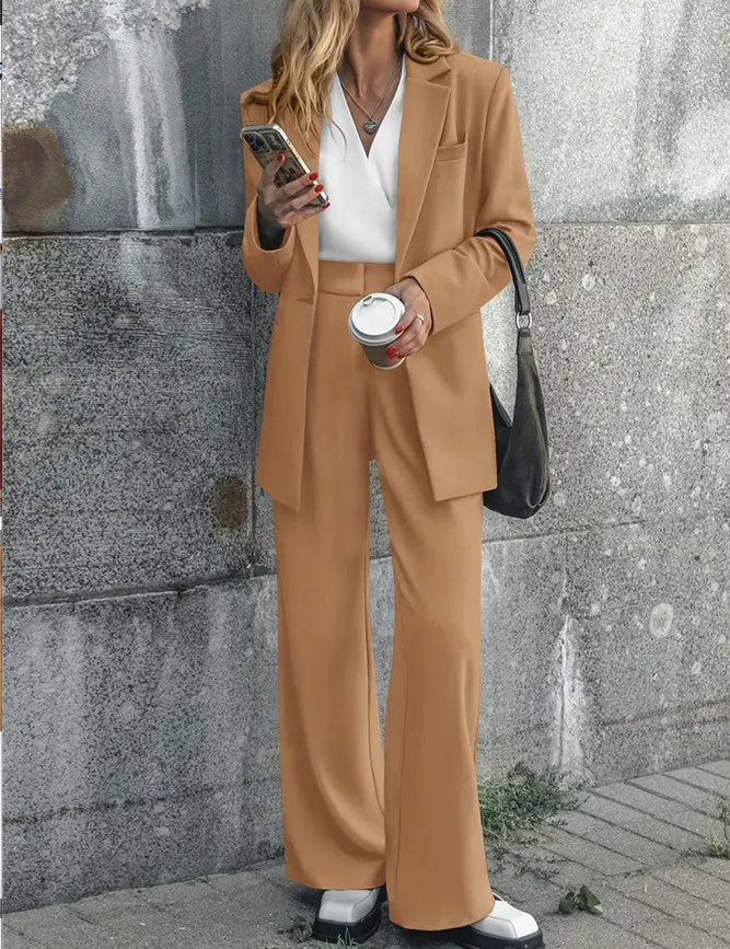 Pants and blazer set