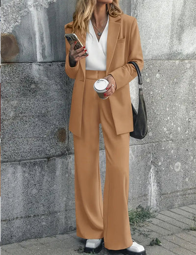 Pants and blazer set