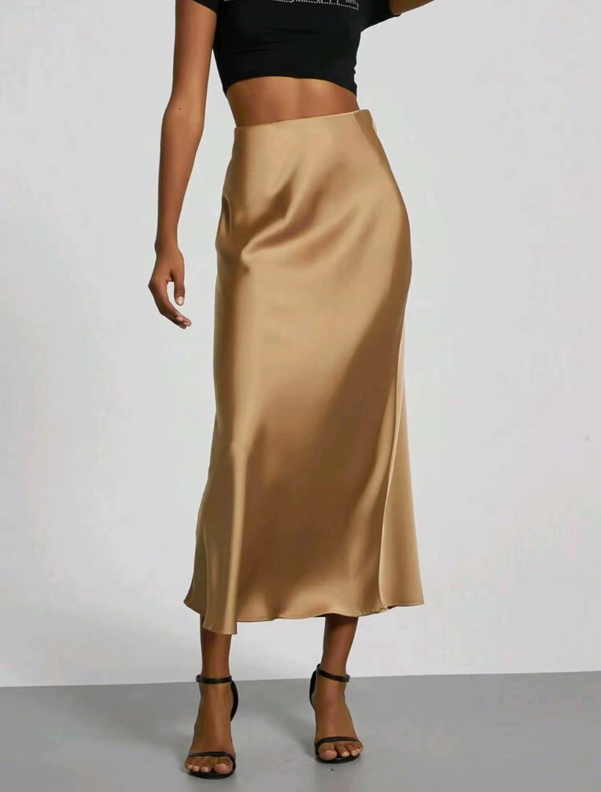 Satin Skirt