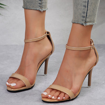 Stiletto heel sandals