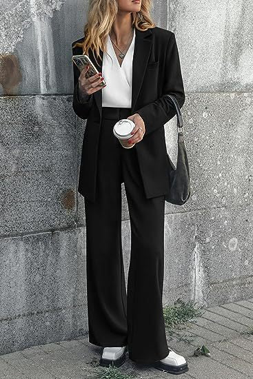 Pants and blazer set