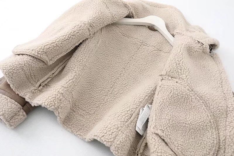 Suede Fur Jacket
