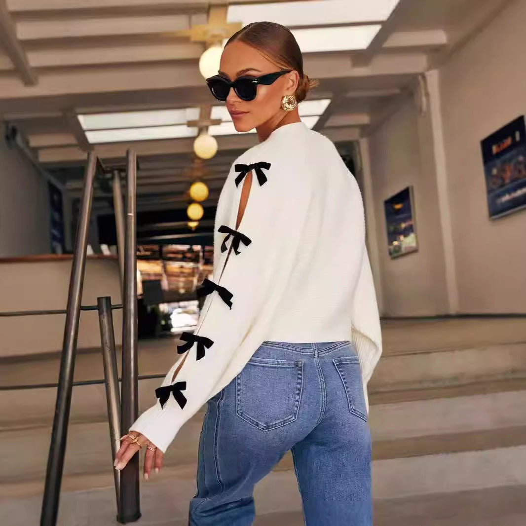 Jacket V-neck Knitted